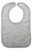 Heather Grey Interlock Bib