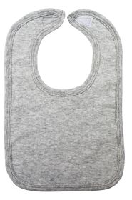 Heather Grey Interlock Bib