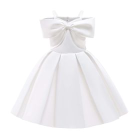Baby Girl Solid Color Sling Princess Fashion Dress Children's Formal Dress