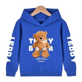 Baby Boy Slogan And Bear Print Pattern Long Sleeve Hoodie With Hat