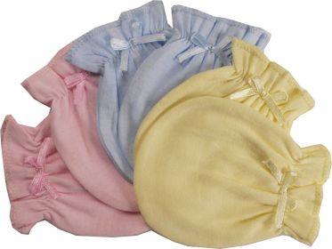 Pink Infant Mittens