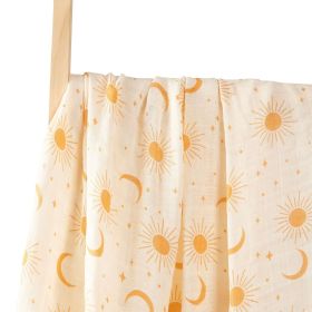 Newborn Baby Swaddling Quilt Pure Cotton Gauze Bath Towel Swaddling Wrapping Towel (Option: S132-120 Ã— 110cm)