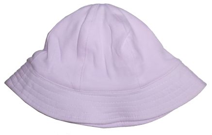 Pastel Pink Sun Hat (Color: Pink, size: 0-6M)