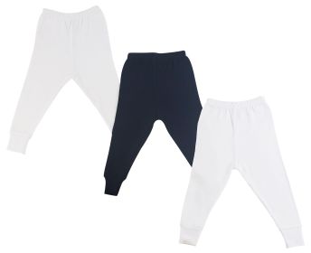 Long Pants - 3 pc (Color: White/Pink, size: large)
