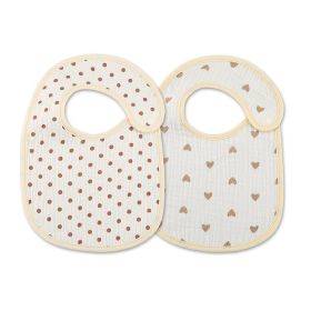 Thin Kids' Bib Pure Cotton Waterproof Gauze Saliva Towel (Option: Style21)