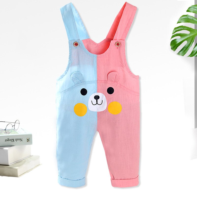 Fashion Color Matching Baby Single-tooth Mandarin Duck Pants Thin Fashion Color Matching Baby Single-tooth Mandarin Duck Pants Thin