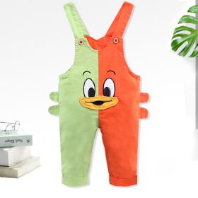 Fashion Color Matching Baby Single-tooth Mandarin Duck Pants Thin (Option: 1style-80cm)