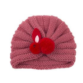 Children Wool Knitted Hat Autumn And Winter (Option: Cameo Rabbit)