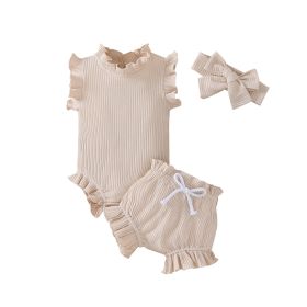 Solid Color Set Three-piece Set Candy Color Multicolor (Option: Skin Color-66cm)