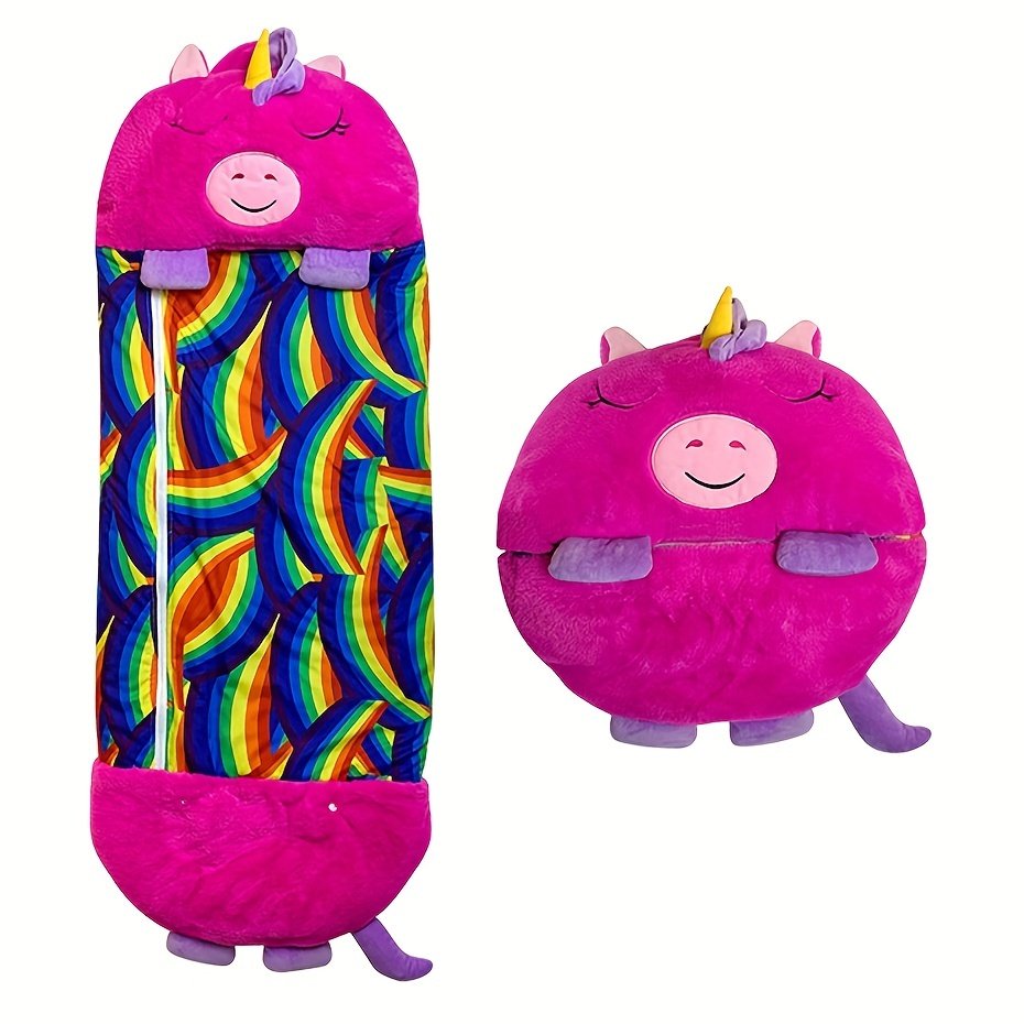 Kids Sleeping Bag, Soft Sleepy Sack For Kids & Toddlers Easy Roll Up Design For School, Daycare Children Sleeping Bags Play Pillow Sleep Sack Kids Sleeping Bag, Soft Sleepy Sack For Kids & Toddlers Easy Roll Up Design For School, Daycare Children Sleeping Bags Play Pillow Sleep Sack