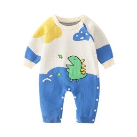 Jumpsuit Newborn Baby Clothes Romper Children Baby Rompers (Option: Apricot-59cm)