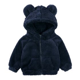 Children Berber Fleece Coat Children's Clothing Cartoon Bear Boy Thickened (Option: Picture 7-130cm)