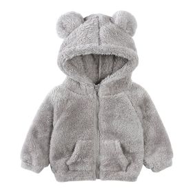 Children Berber Fleece Coat Children's Clothing Cartoon Bear Boy Thickened (Option: Picture 6-100cm)
