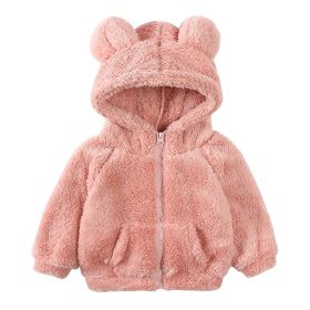 Children Berber Fleece Coat Children's Clothing Cartoon Bear Boy Thickened (Option: Picture 4-100cm)